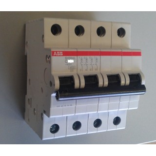 Автоматический выключатель ABB 4-полюсный SH204L C20