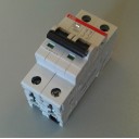Автоматический выключатель ABB 2-полюсный S202 C10 